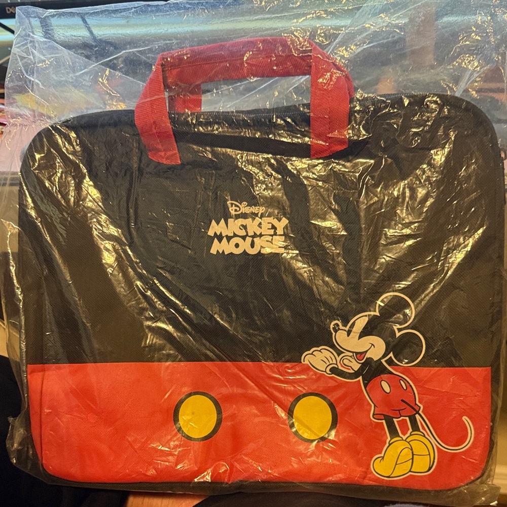 Disney Mickey Mouse Black and Red laptop bag